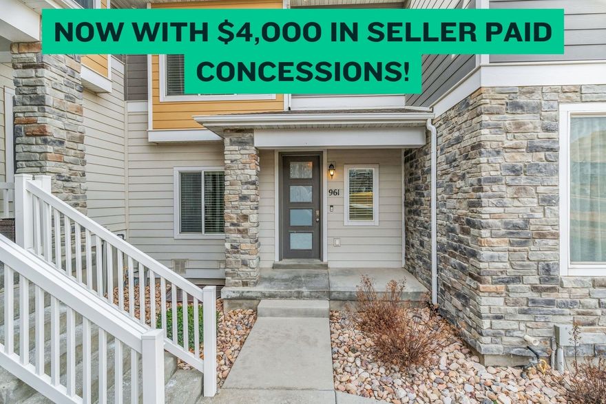 *SELLER OFFERING $4,000 TOWARD RATE BUY DOWN/BUYER CLOSING COSTS* Welcome to 961 W Cyan Valley Way in Independence, where comfort meets convenience. Built in 2018, well-maintained & 100% finished, this immaculate townhome offers a bright, open-concept layout you'll love! The kitchen is both stylish & functional, w/ quartz countertops, stainless steel appliances, updated lighting, & modern fixtures - perfect for entertaining or enjoying a quiet night at home. Upstairs features the amazing kitchen & family room along with a spacious master bedroom w/ ensuite bathroom & walk-in closet. Main level offers another bedroom & bathroom. Finally, the fully finished basement provides a 3rd bedroom, laundry room & storage space! The low HOA includes high-speed fiber internet, pool, playground and walking path! Located in a quiet, well-kept community w/ easy access to I-15, Redwood Road & Bangerter Highway, you'll also enjoy nearby parks and great schools within walking distance - delivering the ideal blend of location, lifestyle & value. Schedule your private tour now. Sq. footage from previous listing. Buyer to verify all info.