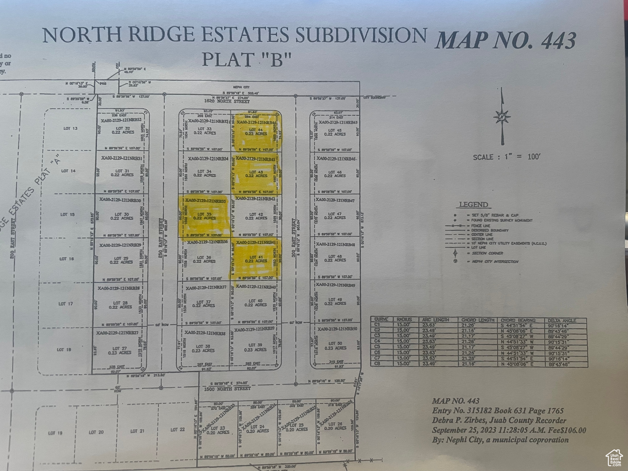 NORTH RIDGE ESTATES - Land