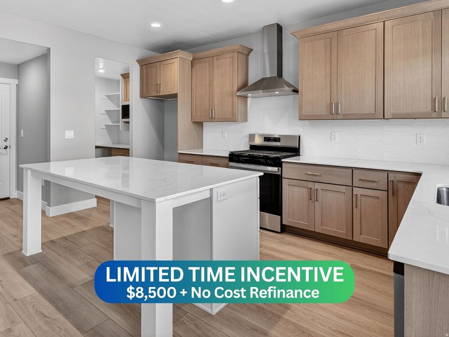 Only end unit currently available! Come see for yourself why our newest townhome development is selling far faster than we can build them! Bright, open, packed with storage, oversized garage, massive primary suite/ bathroom, and the most innovative and premium townhome kitchen on market, these townhomes really do have it all! Also comes with a 1-, 2-, and 10-year warranty! Home is expected to complete in May. ***$8,500 + no cost refinance with use of preferred lenders for a limited time*** Square footage figures are provided as a courtesy estimate only and were obtained from building plans. Buyer is advised to obtain an independent measurement.