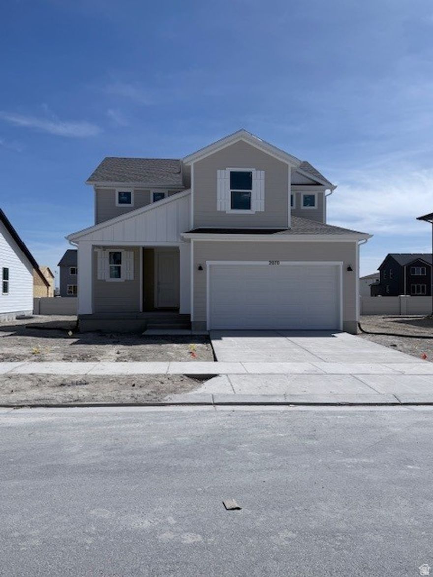 Parkway Fields - 4052 - Pinnacle. Offering up to $20,000 towards closing costs when financing with our preferred lender! Estimated completion in June. This home includes 4 bedrooms, 2.5 bathrooms, and 2 car garage. The main floor offers a family room, mudroom, dining area and a kitchen that boasts white cabinets and pale gray quartz countertops. Upstairs has four bedrooms, including the luxurious owner's suite with walk-in closet, a convenient laundry room, and master bath suite. Square footage figures are provided as a courtesy estimate only and were obtained from builder. Buyer is advised to obtain an independent measurement. Interior photos are of same style of home but not actual home.