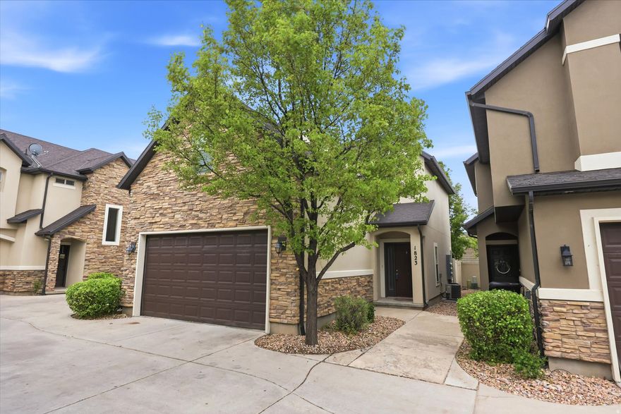 PRICE IMPROVEMENT! Don't miss this new opportunity in a quiet Woods Cross townhome community.  Tucked inside a well-maintained private community, this townhome offers a comfortable layout, an open and inviting feel, and access to neighborhood amenities including a community walking trails, pool and playground.  The main living area features high ceilings that help the space feel bright and open, while the newer included appliances add everyday convenience. The home is a great fit for buyers looking for low-maintenance living without giving up comfort, location, or community features.  The location is a major advantage. You're just minutes from Redwood Road, I-15, and Legacy Parkway, making commuting simple whether you're heading into Salt Lake City, Salt Lake City International Airport, or north toward Hill Air Force Base. You'll also appreciate the tucked-away setting while still being close to shopping, dining, schools, parks, and everyday essentials.  With the recent price adjustment, this is a great opportunity for buyers wanting convenience, amenities, and a quiet Woods Cross location.  Square footage figures are provided as a courtesy estimate only and were obtained from county records. Buyer is advised to obtain an independent measurement.