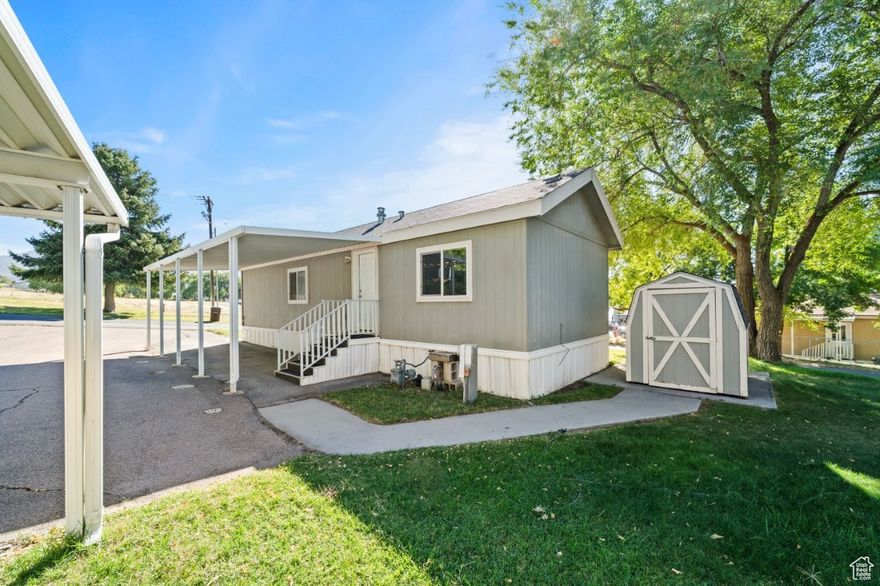 Discover the perfect blend of convenience and outdoor adventure! This charming 1-bedroom, 1-bathroom home is ideally located near some of Davis County's best hiking and biking spots, including Adams Canyon Lower Falls, the Bonneville Shoreline Trail, Fernwood Trailhead, and the East Mountain Wilderness Trailhead. You'll also be close to Northridge High School, Layton City Center shopping, and just minutes from Hill Air Force Base-where you can watch jets soar overhead, a truly unique feature of the area. The home offers a newer air conditioner (installed just 23 years ago) for year-round comfort, plus a storage shed for your outdoor gear or extra belongings. If you're looking for a cozy home with easy access to trails, schools, shopping, and the energy of the community, this is the one for you!