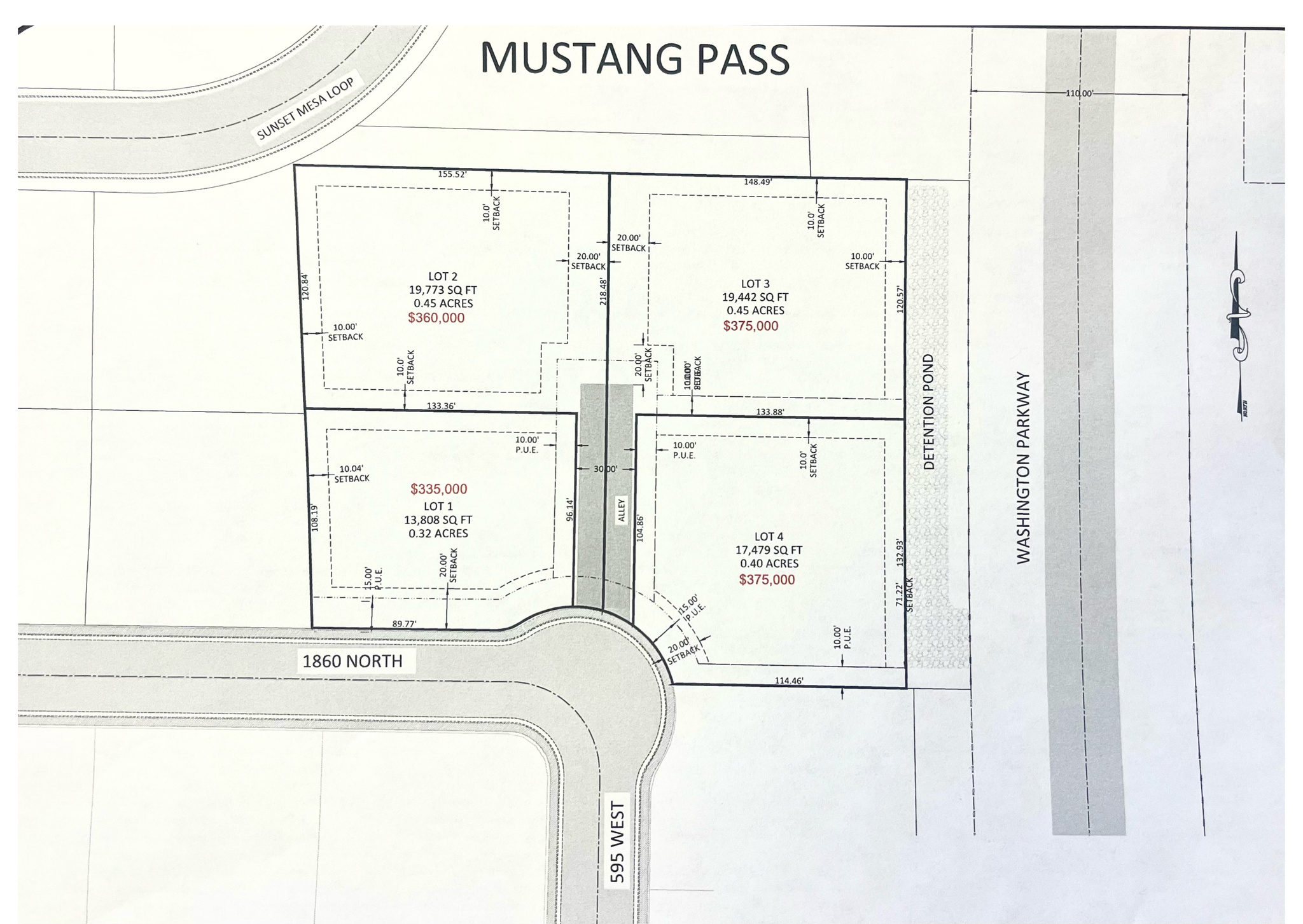 MUSTANG PASS - Land