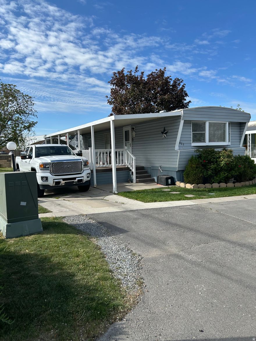 Enjoy comfortable living in this well-maintained mobile home located in a welcoming 55+ community. This home is in great condition and offers a peaceful, friendly neighborhood with convenient access to shopping, dining, and recreation. Don't miss this opportunity for affordable, low-maintenance living in a great location! Lot rent is $380 per month. Charman Manor Park requires application approval. Buyer to verify all information.   Square footage figures are provided as a courtesy estimate only. Buyer is advised to obtain an independent measurement.