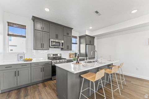 Tiny photo for 6006 W HIGHLANDBROOK DR, West Jordan, UT 84081 (MLS # 2119692)