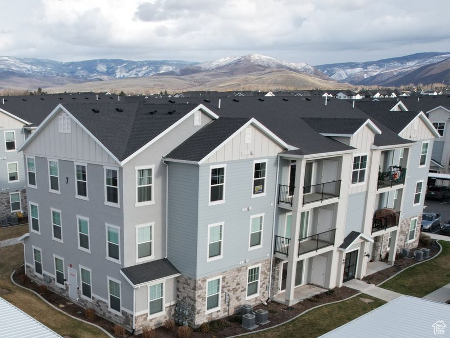 Best Deal in Heber! Clean/Nice inside/out, Move in ready! Ideal, main level condo with no stairs and no one below you! Northwest corner of building 7 is great for  parking (1 uncovered & 1 unassigned uncovered) and sunlight!  9 foot ceilings, nice cabinets, granite counter tops, LVP and carpet flooring. Inexpensive utilities.  Heber is growing with its amazing air quality, beautiful views and amazing access to outdoor activities and entertainment. Skiing, snowmobiling, ATV, Biking, Hiking, Boating, fishing and more... Take a look at the map and be amazed! When you live here you can focus on what you truly love and let the HOA take care of the landscaping, snow removal and club house amenities!  Internet is included in HOA.  Square footage on county is 1192, builder said 1200, buyer to verify. Get it before it is gone!