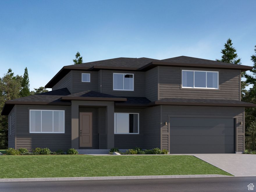 Brixton Park- 213 - Yosemite. Offering up to $20,000 towards closing costs or ask about our rate buydowns when financing with our preferred lender. Estimated completion in February. This plan features 5 bedrooms, 2.5 bathrooms, a loft, 2-bay garage and a full, unfinished basement! On the main floor, you will find the spacious family room, a large kitchen with grey craftsman style cabinets, quartz countertops, and stainless steel appliances including gas range and refrigerator, plus, a spacious Owner's Suite and full bathroom. The second floor has 4 bedrooms, a loft, laundry room, and a secondary full bathroom. Square footage figures are provided as a courtesy estimate only and were obtained from builder. Buyer is advised to obtain an independent measurement.