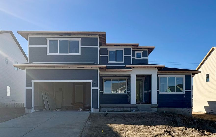 Brixton Park- 213 - Yosemite. Offering up to $20,000 towards closing costs or ask about our rate buydowns when financing with our preferred lender. Estimated completion in February. This plan features 5 bedrooms, 2.5 bathrooms, a loft, 2-bay garage and a full, unfinished basement! On the main floor, you will find the spacious family room, a large kitchen with grey craftsman style cabinets, quartz countertops, and stainless steel appliances including gas range and refrigerator, plus, a spacious Owner's Suite and full bathroom. The second floor has 4 bedrooms, a loft, laundry room, and a secondary full bathroom. Square footage figures are provided as a courtesy estimate only and were obtained from builder. Buyer is advised to obtain an independent measurement.