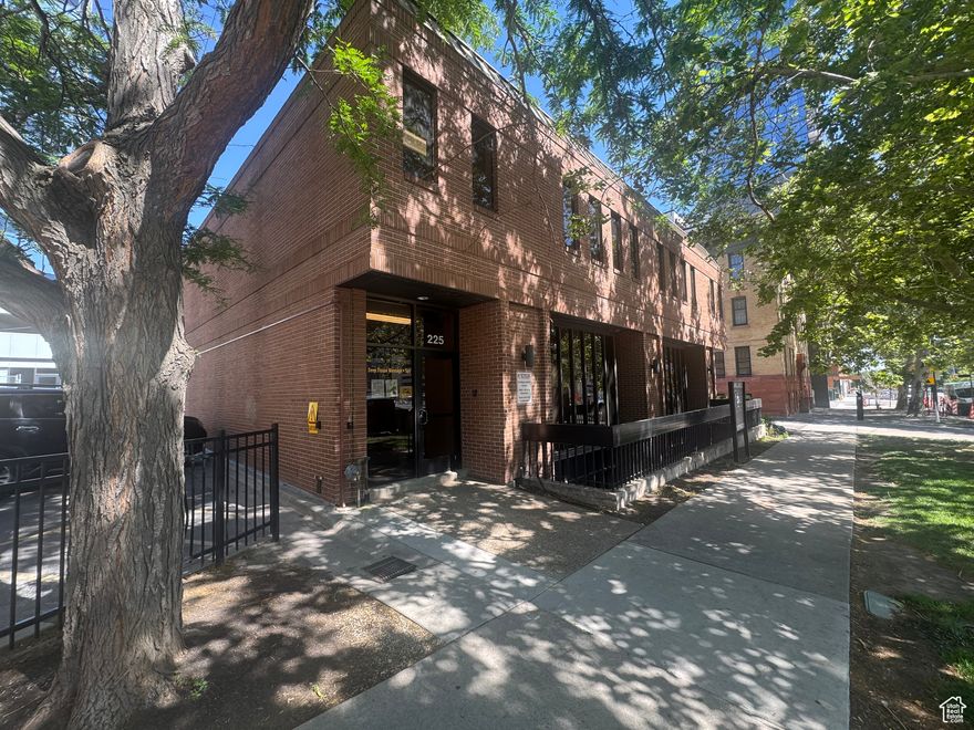 Suite 200: 5,650 RSF (Split Between Two Floors & Has Internal Stairwell) Furniture Included 14 Secure Parking Spots Private Restroom With Shower & Lockers Walking Distance to TRAX Station Easy Access to 1-15 Adjacent to Massive Multi Family Developments with Over 400 Units! Plenty Of Windows & Interior Glass Walls For Lots Of Natural Light