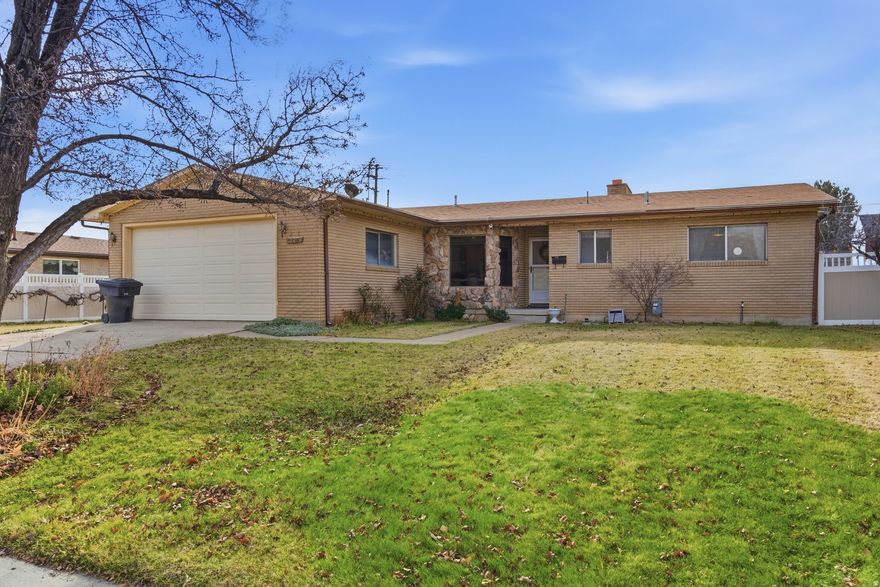 LOCATION, LOCATION, LOCATION! This charming all-brick rambler is centrally located in the heart of Orem, custom built by a contractor and priced to sell. Situated on a generous -acre lot, the home features a fully fenced yard with mature landscaping, a garden area, and multiple storage spaces-perfect for those who love outdoor living and room to grow. With its solid construction, functional layout, and unbeatable proximity to schools, shopping, dining, and major commuting routes, this home is a rare find offering comfort, convenience, and incredible potential.