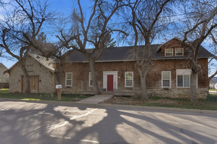 Own a piece of Centerville history. Originally the 1860s stagecoach station, this remarkable home blends historic charm with thoughtful updates. Tall ceilings, beautiful old and new wood throughout, and the original hitching post in the kitchen highlight its past. A later addition created a main-floor primary suite with bath, sitting room, and extra-large closet with attic storage. Large backyard with mature shade trees, two family rooms, and an oversized 2-car garage.