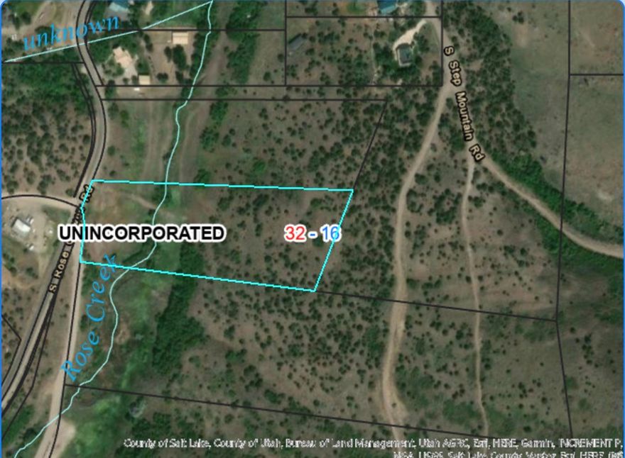 This 5.37 acres of scenic land offers the prospect of peaceful mountain living with the convenience of city amenities just a short drive away. Easy access right off of Rose Canyon Road. (2) Parcels are available and can be purchased together or separate  #32-16-100-062 (5.37 acres) and #32-16-100-063 (5.37 acres)  Rose creek runs through the property and there is abundant room to explore, relax, and enjoy the outdoors in a serene mountain setting.