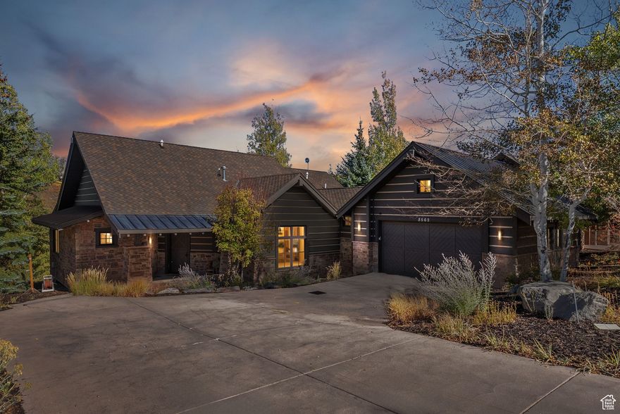 Nestled within the exclusive Promontory Ranch Club, this stunning Golf Cabin offers the perfect blend of luxury, comfort, and convenience. Inside, the home features high-end Viking appliances, beautiful wood floors, and a thoughtfully designed layout with a main-floor primary bedroom-providing both elegance and ease of living. The open-concept living and dining areas flow effortlessly to a spacious deck, perfect for enjoying the serene mountain air and breathtaking views. Downstairs, a generous patio surrounded by mature trees offers a private setting for relaxation or entertaining. As a resident within walking distance, you'll also enjoy access to top-tier amenities including world-class restaurants, a state-of-the-art fitness center, luxurious spa, pool, and more. Whether you're seeking a year-round residence or a mountain getaway, this Promontory Golf Cabin delivers the ultimate in refined mountain living.