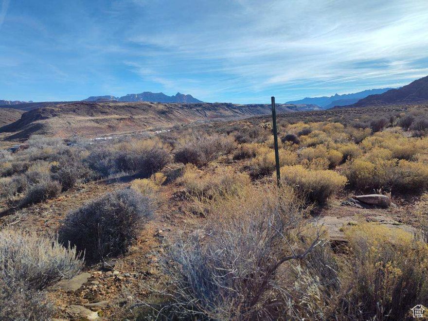 Amazing 4.4 acre property in Virgin with STUNNING views of the Red Cliffs of Zions National Park! Many great opportunities await you and this quiet and secluded property! Minutes away from Virgin and Zions National Park! Approximately 40 minutes from St. George and 30 minutes to I-15!  No utilities are currently in place at the property. From Fairfield Inn Virgin, One Camino Del Rio, Virgin Utah go across bridge, to the cattle gate on the left.  This is Willard Drive.  Turn onto Willard Drive.  At the top of the curve in the road, turn to the left with the road.  Continue until there is a road that intersects Willard Drive on the right.  This road goes to the top of the property.  At the Cell phone tower, the property goes at an angle to intersect Willard Drive, and continues to the plateau to the left of the Willard Drive.