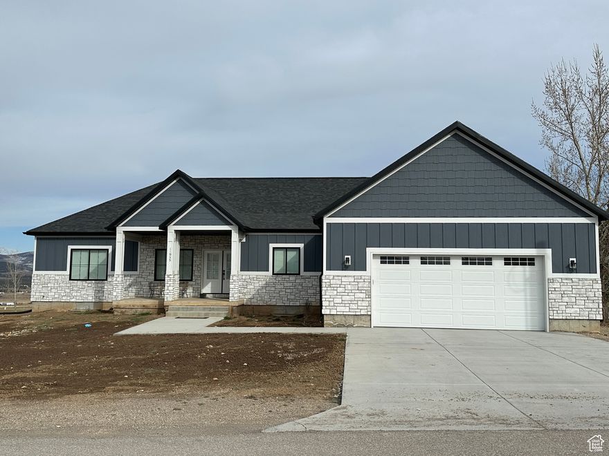 Beautiful new house on the Golf Course. Located off of hole number one, it is really a fun place to be a part of the action. Super nice upgrades inside this house, with a large open floor plan that everyone loves to have for entertaining their friends and family.  Large garage with an inside entrance to the basement. The basement also has plenty of room for storage, some of the construction phase work is already completed down there. This space would create another 2500 sq ft of potential for more bedrooms and living space areas.
