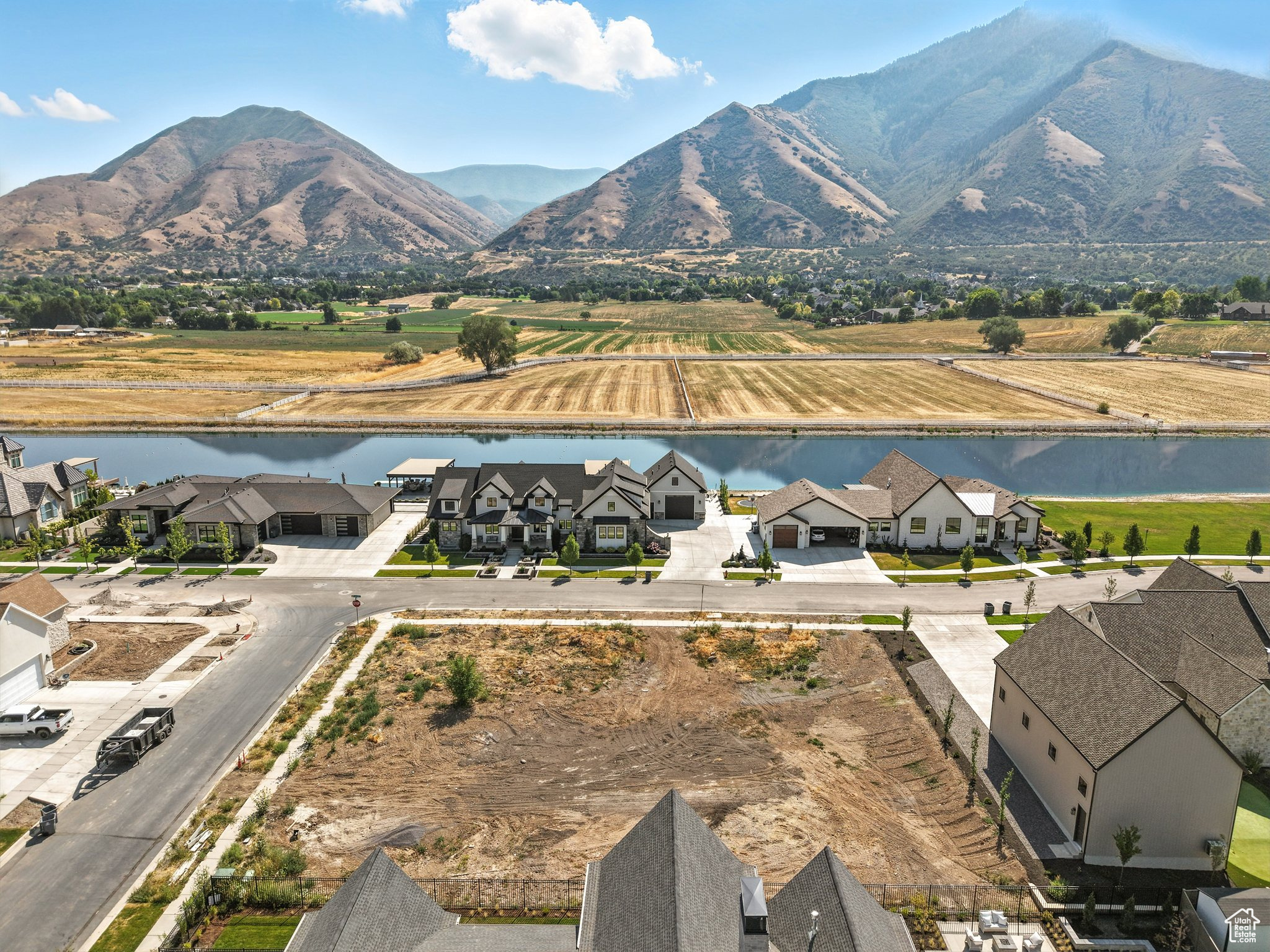 Come build your dream home in the coveted Copperhead Estates of Mapleton! Surrounded by stunning mountain views and neighboring two 2025 Parade of Homes entries, this lot offers a rare opportunity to build with one of Utah's premier custom builders-Crestline Homes. Choose from one of their thoughtfully designed floor plans or start fresh with a custom design tailored to your vision. This upscale community is known for its luxury homes, spacious lots, and unbeatable scenery. Don't miss your chance to be part of one of Utah's most desirable neighborhoods! Renderings shown are examples of what can be built. Listing is for lot only. Lot is deed-restricted; home must be built by Crestline Homes. Buyer to verify all information.