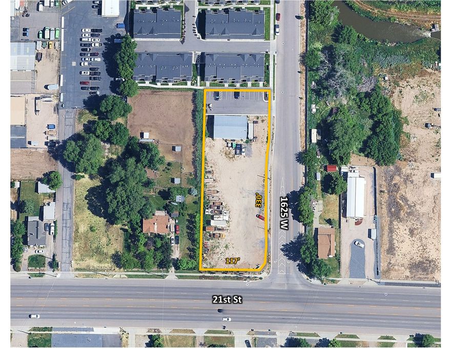 Ideal location for office, retail, & restaurant w/drive-thru potential. Other approved uses include: construction sales and service, oil and lube shop, car wash, and veterinary clinic (see the attached document for all approved uses for the Mixed Use Zoning (MU), which includes permitted uses in the C-1 and C-2 zoning). Corner lot with excellent visibility. Easy access from NB/SB I-15 and 1900 W. There is a 40' x 60' shop with power and a concrete floor. Sewer, gas, and culinary water are all available. Call now for more details.