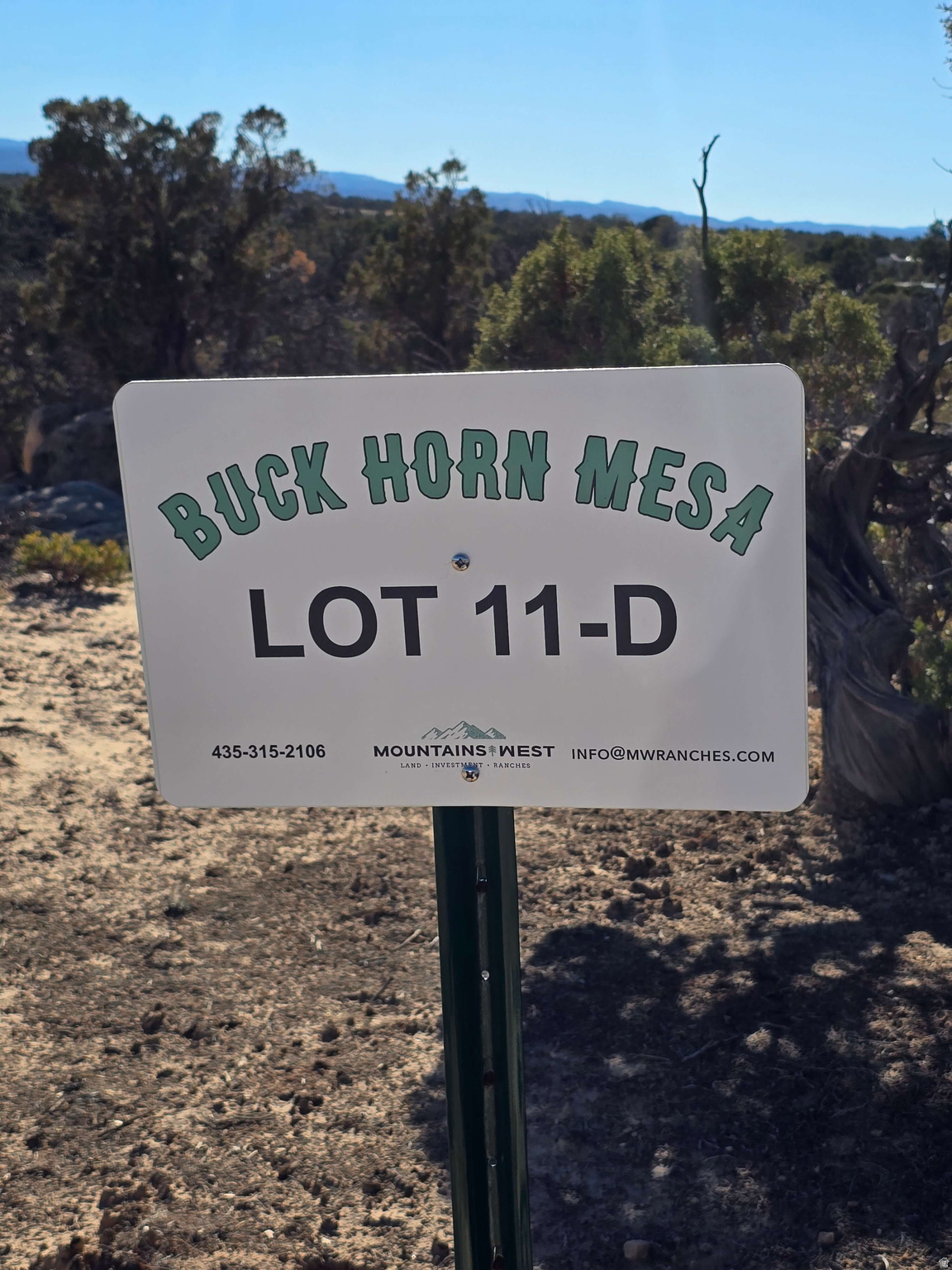 BUCKHORN MESA - Land