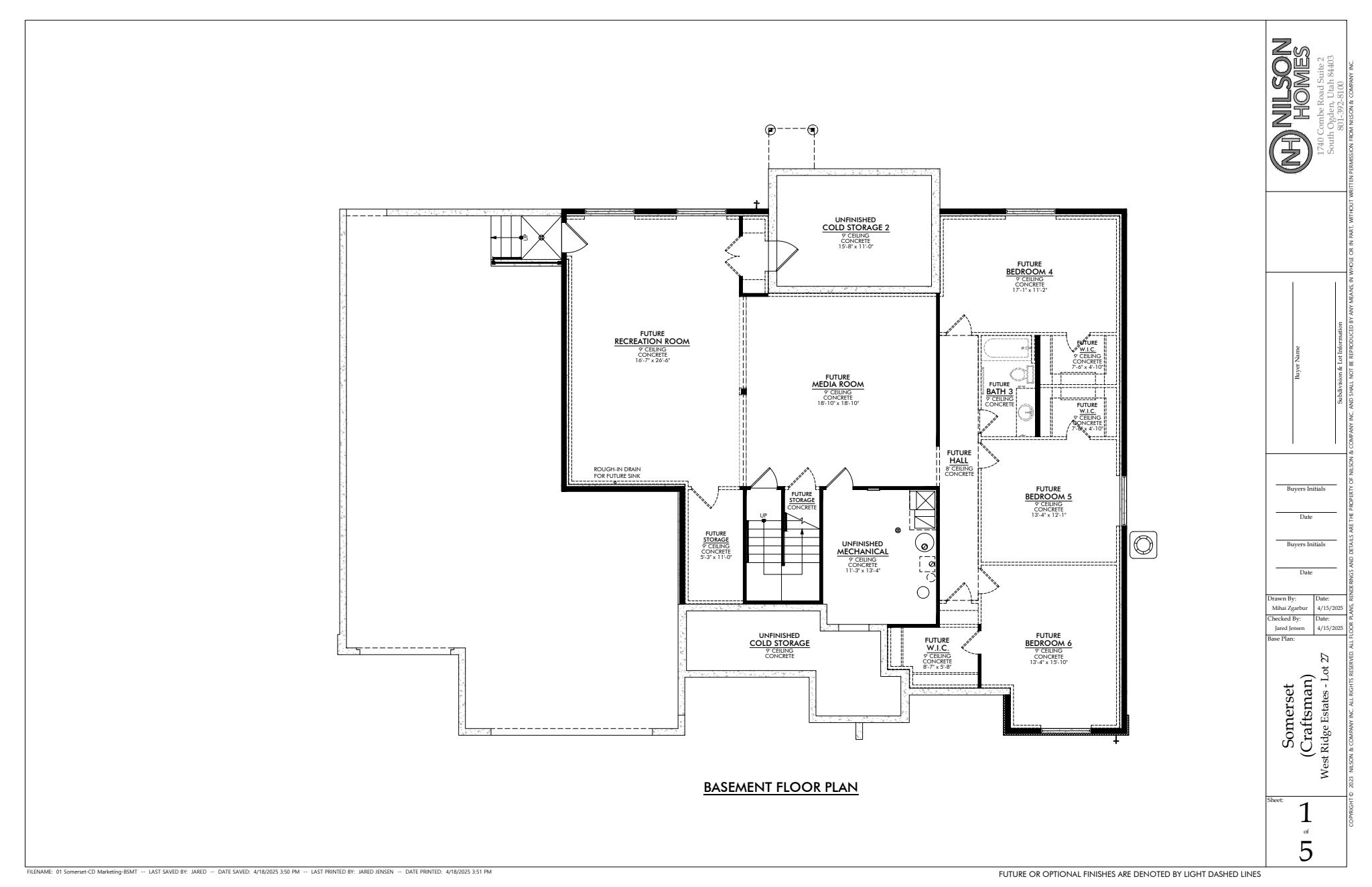 WEST RIDGE ESTATES - Residential