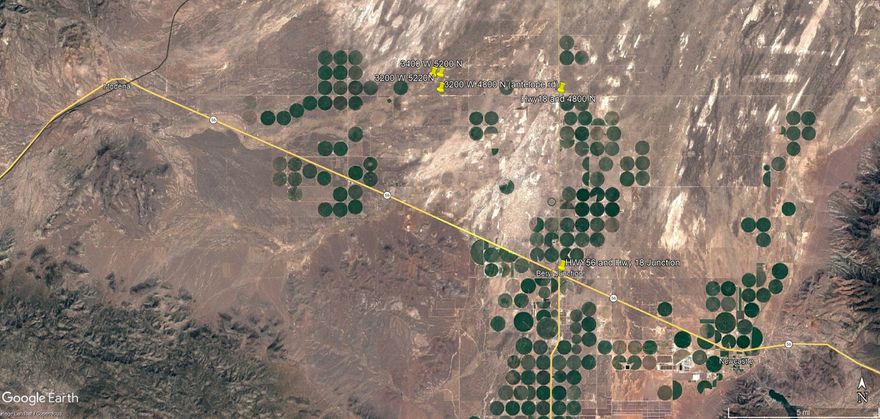This is the best place in the valley to get away from the population centers. These four lots are already separated so you can keep them all or sell them to friends, family or just as an investment. Whatever you choose to do make sure you spend your first night checking out the brilliant Milky Way Galaxy. Use this link to see the property line layout and directions. https://www.google.com/maps/d/edit?mid=1FVV5UOcrR0jku8lnQ4ro2DbjUdfn67Yh&ll=37.80389001561497%2C-113.73495243478744&z=17 Seller financing may be available with $3,000 down $150+ a month and 10% interest.