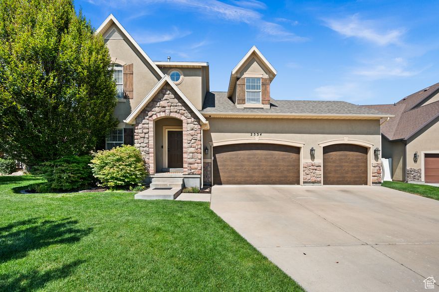 Welcome to a home that blends modern updates with low-maintenance living in a secure gated community where the gates close every evening and remain closed all day on Sundays, giving you extra peace of mind while enjoying everything this neighborhood offers. Inside, the owners have refreshed nearly every detail with new paint, plush carpet, updated bathrooms, and a stylish kitchen renovation that reflects today's modern trends. The main level feels bright and welcoming with hardwood floors, vaulted ceilings, a newer fireplace at the heart of the living space, and a spacious owner's suite that provides true main level living, while right inside the front door is the perfect spot for an office. Upstairs you'll find two additional bedrooms plus a versatile flex space that works beautifully as a playroom, office, or reading nook. The fully finished basement extends the living area even further with a kitchenette and plenty of room for guests, hobbies, or movie nights, while a newer water heater, furnace, a/c, garage doors, radon mitigation system plus a water softener provide ease and confidence in your investment. One of the best parts is that the HOA takes care of all front and backyard landscaping so you'll never mow again, giving you more time to relax on your patio or take advantage of the community amenities including the clubhouse gym, swimming pool, and playground just across the street. This home is more than a place to live, it is a lifestyle of comfort, security, and connection waiting for you.