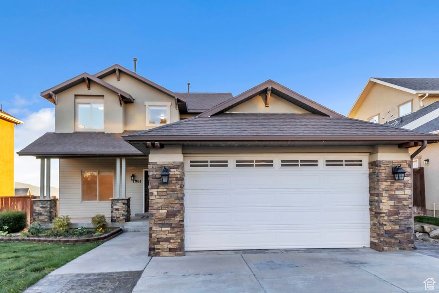 Your Dream Home with Breathtaking Views in Traverse Mountain. This gorgeous 6-bedroom, 5-bath home in Lehi's coveted Traverse Mountain neighborhood offers incredible mountain, lake, and valley views. With 3,221 sq ft of living space, you'll love the open main level featuring a beautiful kitchen, bright family room, office, bedroom, bathroom, laundry room, and dining area that's perfect for gathering and entertaining. Upstairs you'll find 3 spacious bedrooms and a beautiful master suite with panoramic views. The finished basement adds 2 more bedrooms, a large living room, storage, and plenty of room to relax or play. Enjoy sunset views, top-rated schools, and easy access to Silicon Slopes, shopping, and trails. Style, comfort, and breathtaking view... this home has it all! Come see!!