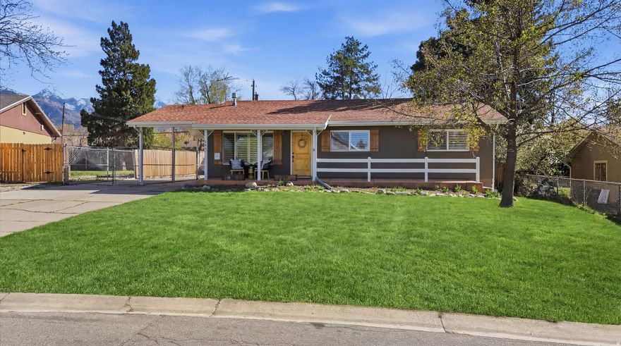 Location, lifestyle, and space, this Cottonwood Heights property has it all. Situated on a rare 1/3-acre lot, this home offers stunning mountain views and a park-like backyard featuring a serene pond, waterfall, fenced garden area, and multiple outdoor storage sheds. Inside, you'll find an abundance of natural light with a beautiful sunroom complete with skylights, wet bar, large windows, and shutters, creating the perfect space to relax year-round. The updated primary suite adds modern comfort and large walk-in closet, while laundry on both levels provides everyday convenience. The home also features a wet bar for entertaining, a large safe room for added storage and security, and is equipped with a water softener and reverse osmosis system. Additional highlights include an oversized 2-car garage with newer siding, modern garage door, and generous storage throughout.  RV Parking and additional covered parking. Ideally located with easy access to Big and Little Cottonwood Canyons, this home is just minutes from year-round outdoor recreation including hiking, biking, and world-class skiing. A future city center currently under development is within walking distance, adding to the long-term appeal of this location. A unique opportunity to own a spacious property with potential to build an ADU (city permitting). NO HOA's. Check out the photos and envision yourself here. Check out the video in the tour.