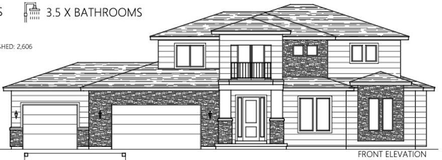 "Wakefield" SAMPLE. Great use of floor space. The stunning views of the mountains and valley at the Oakridge Cove community. $10K in closing costs with the builder's preferred lender! Rates are subject to change, and subject to loan approval. Call/text a Salisbury agent today for more info about this or any other model that we can build you at this one-of-a-kind Spanish Fork community! All homes come standard with a 2 year limited home warranty also a 10 year structural warranty. Call for Model Home locations, open Mon-Sat 12-6. Buyer verify all.