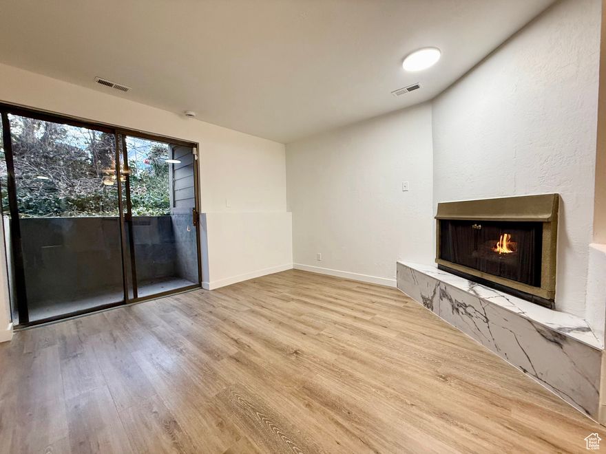 Charming and fully updated 1 bedroom, 1 bathroom condo located in one of Holladay's most desirable neighborhoods. Recent upgrades include a beautifully redone kitchen and bathroom, as well as the addition of in-unit washer and dryer, making this home low-maintenance and highly appealing to tenants.  This property is currently tenant-occupied with a lease at $1,250/month through July 31, 2026, providing immediate and reliable rental income.  Please contact the listing agent for showing availability.