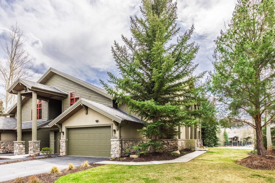 Enjoy beautiful ski run views of Deer Valley and Park City Mountain from this thoughtfully reimagined corner residence in the coveted Cove at Eagle Mountain in Park Meadows. Thoughtfully renovated and meticulously maintained, this 3 bedroom, 3.5 bath home blends elevated mountain design with modern comfort. The open concept main level is filled with natural light, highlighted by vaulted ceilings, expansive windows, and curated designer lighting. The chef's kitchen is both functional and striking, featuring Sub-Zero and Wolf appliances, and large island with custom cabinetry and refined finishes throughout. The adjacent dining and living spaces create an inviting setting for both everyday living and entertaining, anchored by a dramatic floor-to-ceiling stone fireplace. Each bedroom is en suite, offering privacy and comfort for family and guests alike. The primary suite is a true retreat, complete custom detailing, a spa-inspired bath with soaking tub and walk-in shower, and access to a private balcony with stunning ski run views. Extensive upgrades include whole-home systems, Sonos audio, new mechanicals, a tankless water heater, and a heated garage with epoxy floors and built-in storage. Outdoor living is enhanced with an expanded patio, gas connection, and infrastructure for a hot tub. Located just minutes from Park City's world-class ski resorts, hiking and biking trails, and Historic Main Street, The Cove offers exceptional amenities including a pool, hot tub, clubhouse, and tennis courts, creating a seamless blend of convenience, recreation, and refined mountain living.