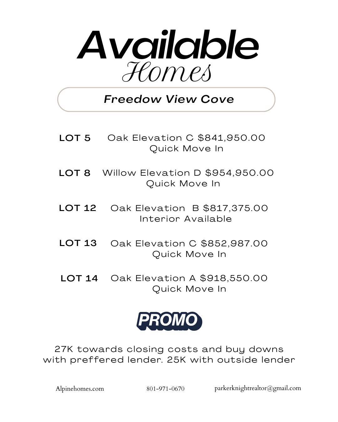 FREEDOM VIEW COVE - Residential