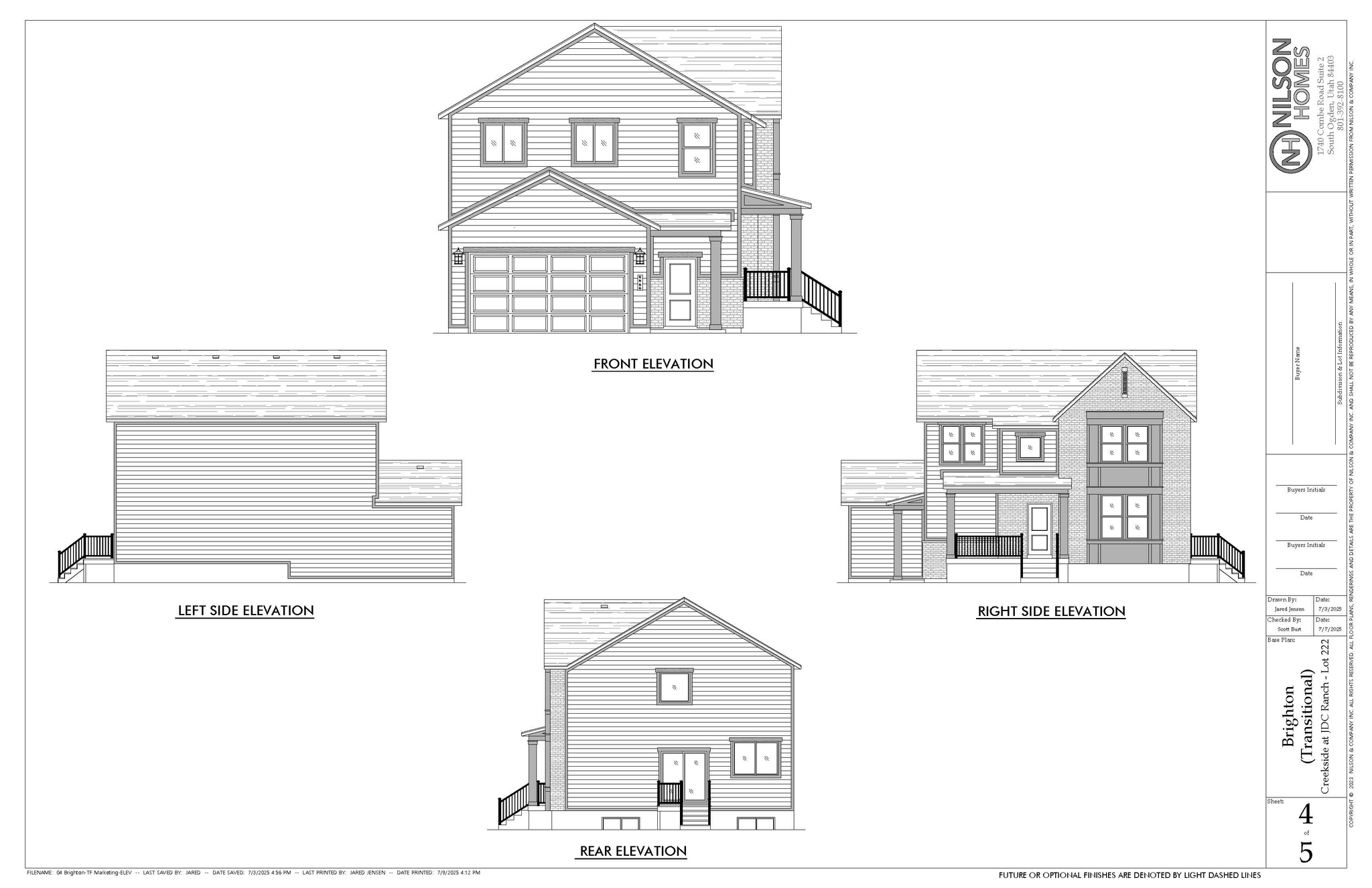 CREEKSIDE AT JDC RANCH - Residential