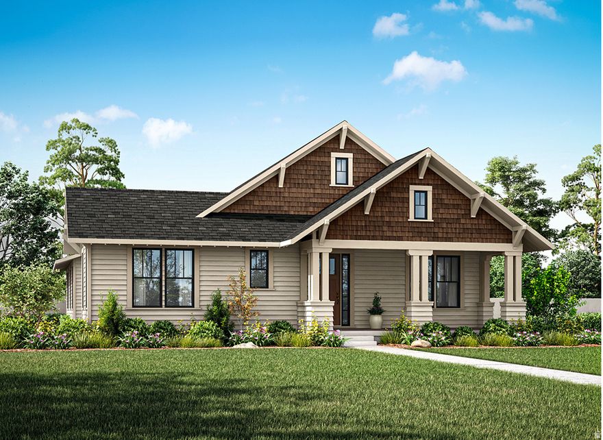 TO BE BUILT: Chloe floor plan offers desirable main-floor living! This home features a wide-open great room, perfect for gatherings and entertaining, along with a charming courtyard for outdoor enjoyment. The main level also includes a versatile flex room and two spacious suites. Optional upgrades include a third-car garage and a separate basement entrance. The basement is open and expansive, providing plenty of room to grow or customize to your needs. Let's meet and find your next new home! Ask me about FREE FINISHED BASEMENT INCENTIVE!