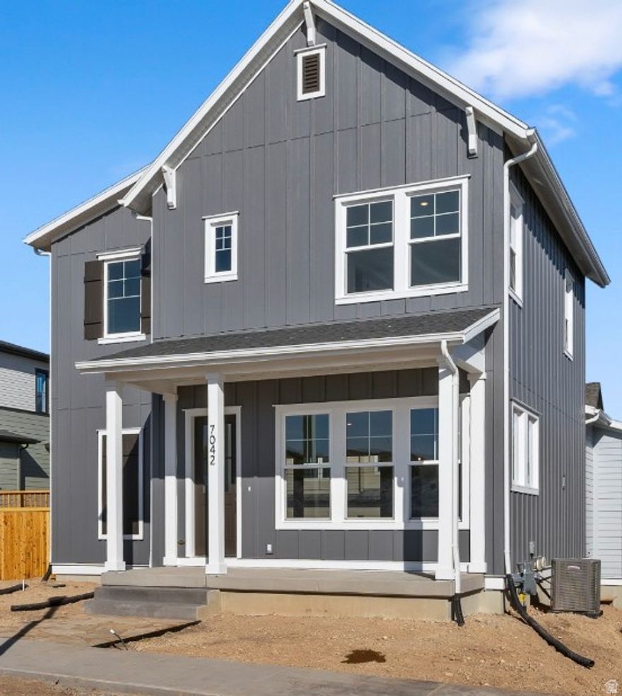 Move into your brand new home this April! Designed to maximize natural light, this home showcases plentiful windows, inviting covered front and rear porches, and a fenced backyard ideal for entertaining or relaxing.