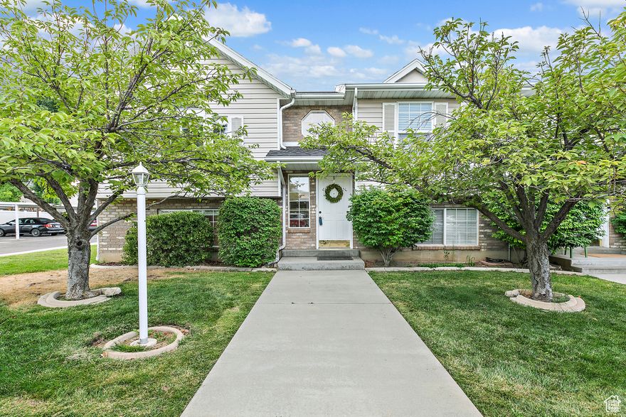 Back on the Market! Buyer financing fell through. This will go fast! Welcome to this charming rowend townhome in Timpview Village,  right in the heart of Orem! This wellmaintained 3bedroom 2bath  home offers a bright, open layout, a spacious kitchen with dining area, and tons of storage throughout. The HOA covers yard care, snow removal, garbage, cable, internet, and even roof maintenance, making life simple and stressfree. Located in a quiet community close to parks, schools, shopping, and freeway access. Longterm rentals are allowed with HOA approval. Don't miss your chance to make this one yours!   Square footage figures are provided as a courtesy estimate only and were obtained from county records. Buyer is advised to obtain an independent measurement.