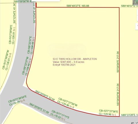 Tiny photo for 53 E TWIN HOLLOW DR #10, Mapleton, UT 84664 (MLS # 2141812)