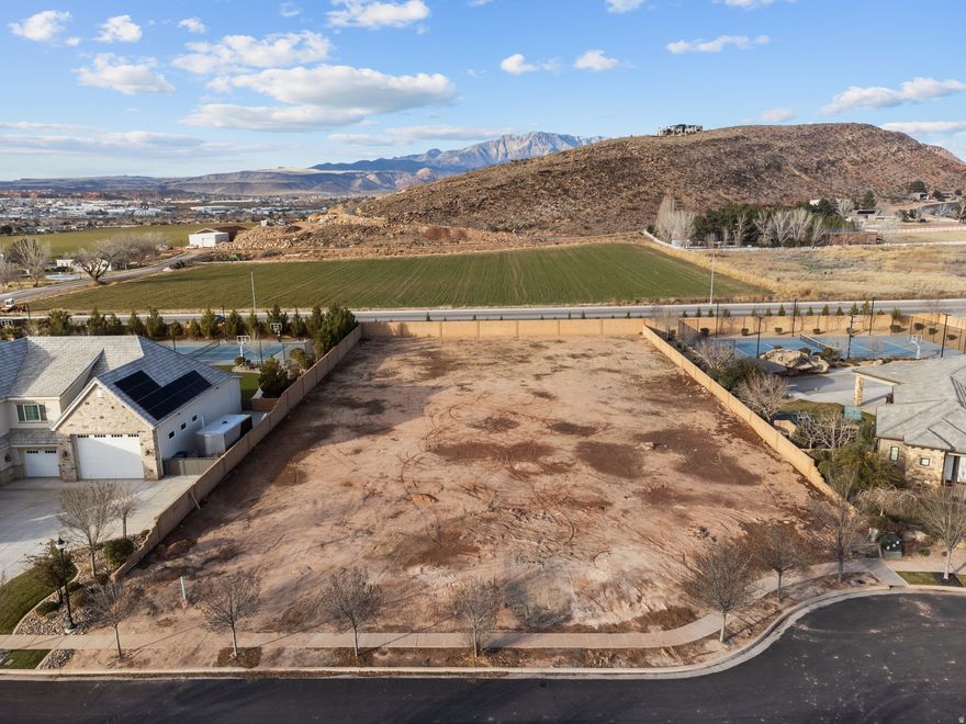 Welcome to an unparalleled opportunity to build your dream home in the heart of Washington, Utah! Nestled within one of the region's most prestigious communities, this exclusive lot presents a canvas for luxury living amidst breathtaking natural beauty. Located in the coveted Chateau Meadows neighborhood, this expansive lot offers discerning buyers the chance to create a bespoke oasis tailored to their desires. Boasting an entire acre of prime real estate, the property provides ample space to design an estate that perfectly captures the essence of upscale living. Bring your own builder to this pristine lot. All utilities and secondary irrigation are stubbed and ready for use. Call today! Buyer to verify all information. WCW District fee has been paid on this lot.