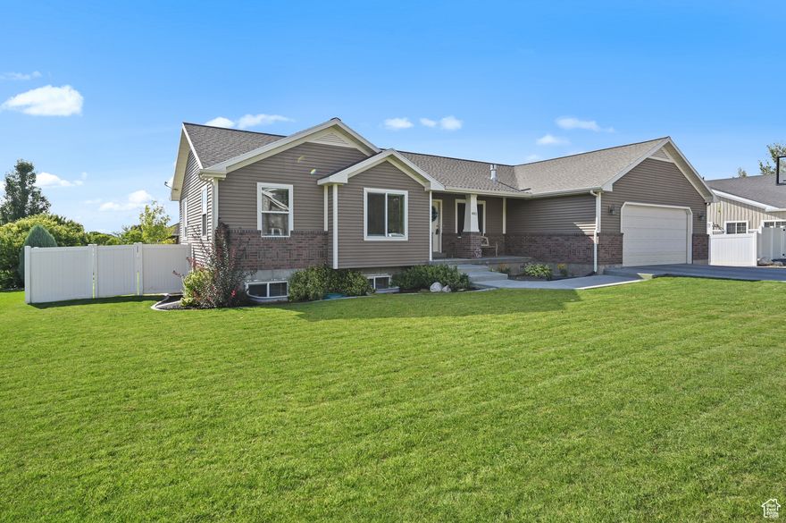This well-maintained, one-owner home is located in a fully established neighborhood in beautiful Hyde Park. Enjoy stunning mountain views and the ease of single-level living in a thoughtfully designed layout. The kitchen features beautiful custom cabinets and granite countertops. Enjoy relaxing on the covered deck overlooking a generous backyard-ideal for outdoor living, play, or future landscaping dreams. This home is move-in ready, with space for an additional bedroom, giving you flexibility to expand as needed and room to make it your own! Buyer and or buyer's agent to verify all information.  Square footage figures are provided as a courtesy estimate only and were obtained from county records .  Buyer is advised to obtain an independent measurement.
