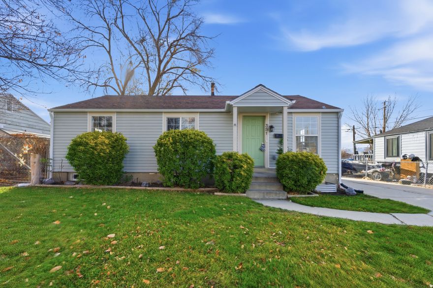 Welcome home to this beautifully updated 5-bed + office American Fork gem, perfectly designed for comfortable living, connection, and room to grow. Step inside to an inviting layout filled with natural light, new flooring, fresh paint, and modern finishes throughout. The kitchen is cozy, charming, and newly updated with brand new appliances, creating a warm heart-of-the-home feel while keeping the main living spaces open and bright.  You'll love the two beautifully updated bathrooms and the flexibility of five true bedrooms plus an office/flex room-ideal for work, guests, play, or a growing household. Separate living and family rooms offer space for quiet evenings upstairs and game nights downstairs. Comfort comes easy with a newer furnace, A/C unit, and water heater, plus the convenience of a single-car garage.  One of this home's most unique advantages is the private gated access to the beautiful park directly behind the property-allowing you to step from your backyard straight into open green space for play, picnics, sports, and peaceful evenings without ever crossing a street.  Turn-key, welcoming, and ideally located near parks, schools, shopping, and AF amenities-this is the home where your next chapter begins.