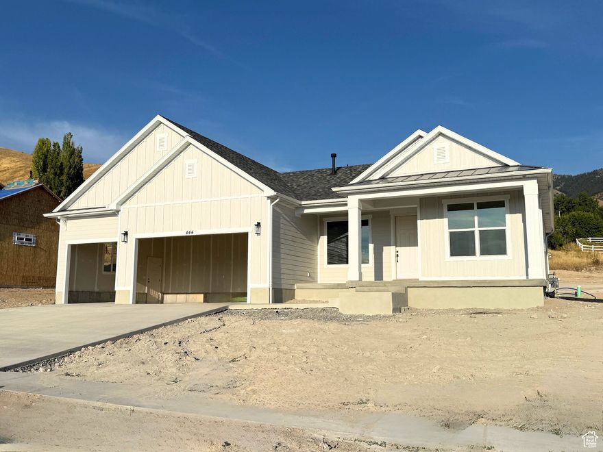 BRAND NEW RAMBLER -This amazing and open floor plan (The Ridge) has 3 bedrooms, 2 full bathrooms on the beautiful Hyde Park Bench. Enter through the 3 car garage into a convenient Mud Room while the laundry opens to the left . The kitchen is light & airy with a kitchen island, custom made cabinets, granite counter tops and two (yes 2!) walk in pantries. Take a step into the main-floor master bedroom and you will fall in love with the tray ceilings, beautiful master bathroom with granite counter tops and separate tub and marble shower. You will be amazed at the size of the walk in closet! The remaining 2 bedrooms are on the other side of the home, giving you much needed privacy. The unfinished basement has plenty of room for 3 other bedrooms, a full bath, and a big family room . Attention to details and functionality is a trade mark on this floor plan. Home is scheduled to be finished  Completed by mid to late September.. Call agent for details.