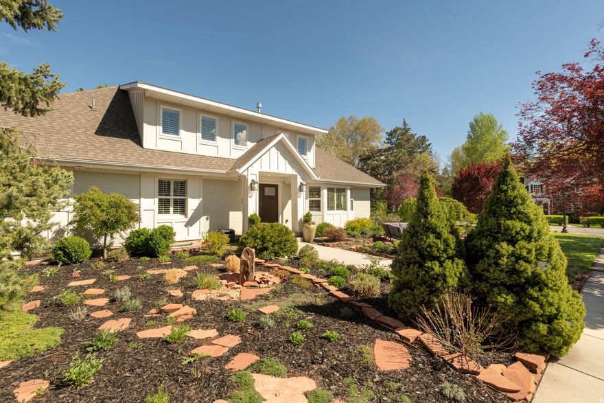 $100,000 PRICE IMPROVEMENT! BELOW CURRENT APPRAISAL!  Nestled on a quiet cul-de-sac in the heart of Millbrook, this beautifully renovated brick two-story home blends classic charm with modern comfort. Extensively updated in 2018, the home features an open-concept floor plan with hardwood floors throughout the main living areas. The inviting living room showcases a gas fireplace, elegant bay windows that flood the space with natural light. The family room includes a wet bar and pebble ice maker, perfect for entertaining. The kitchen is thoughtfully designed with abundant cabinetry, quartz countertops, a center island with pendant lighting, stainless steel appliances, double ovens, and eat-in dining area. Convenient access leads to the mudroom and a covered patio overlooking the private backyard. Outdoor living shines with a built-in barbecue, grassy play area, rock patio, and tranquil water features in both the front and back yards, both beautifully maintained. The main-level primary suite offers private backyard access, a massive walk-in closet with in-suite laundry, and a luxurious bathroom featuring a separate toilet room and a tiled shower with bench. A stylish half bath with intricate tilework completes the main floor. Upstairs, three generously sized bedrooms showcase roof and dormer lines that create warmth and architectural interest and share a full bath with an additional laundry area. The finished basement provides exceptional extra living space and daylight, including a family room with surround sound (fireplace non-functional), a sewing/craft room, two additional bedrooms, a  bath, and a workshop (benches and kiln are excluded). A storage/utility room adds even more functionality. Additional highlights include an attached two-car garage with extensive built-in storage, in 2018 the home was brought up to seismic code, new electric service and 90% of the plumbing including sewer backflow preventer. Easy freeway access, and excellent proximity to shopping, dining, retail, and public transportation. Enjoy being just minutes from year-round canyon recreation and world-class skiing.