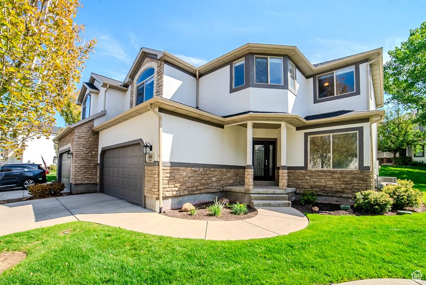 This spacious end-unit townhome in Montana View Estates offers both comfort and convenience with sweeping valley and mountain views. The open main level features a welcoming family room with a cozy fireplace, a bright kitchen with ample cabinet space and center island, and easy access to the private back patio. Upstairs, all four bedrooms are thoughtfully placed on the same level, including a generous primary suite with a large bathroom and soaking tub. The unfinished basement provides room to grow, while the attached two-car garage adds everyday practicality. Perfectly situated near Draper Recreation Center, Wheadon Farm Park, and multiple trailheads including Red Rock and Potato Hill, this home is a dream for outdoor enthusiasts. With quick access to I-15, Traverse Mountain outlets, Thanksgiving Point, and Silicon Slopes, shopping, dining, and entertainment are just minutes away. From paragliding at the Point of the Mountain to golfing at Riverbend or Thanksgiving Point, this townhome places you in the heart of Draper's most sought-after amenities. This home is a must see!