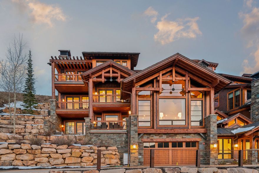 Set high in the coveted Upper Empire Pass enclave of Deer Valley, this Nakoma residence is built for those who expect more from their mountain experience.  With private ski access just steps from the back door-a few feet from the hot tub-you're on the snow before the mountain fills in below. Picture this- you check the snow conditions from your primary bedroom, looking out towards Lady Morgan chairlift when you brush your teeth. You grab your coffee from your built-in Miele in the primary bathroom, get dressed, then walk down the hallway, through your ski-prep room, click into your skis from your patio, and off you go.   Return home midday with ease, reset, and head back out as conditions soften. This is a level of access, privacy, and convenience rarely found anywhere else in the world.  Inside, expansive gathering spaces and walls of glass frame unobstructed views toward Lady Morgan, while a thoughtfully designed layout offers multiple en suite guest rooms and two custom bunk rooms, allowing you to host without compromise.  Positioned in one of Deer Valley's most exclusive settings, just minutes from Park City, Nakoma represents a rare opportunity to own where access, setting, and experience align at the highest level.   Contact Trey today for a private tour.