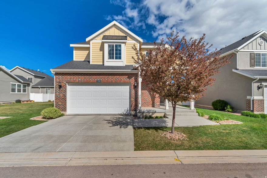 Welcome to easy living in Holbrook Farms, one of Lehi's premier communities! This beautiful home features spacious living areas and 9' ceilings on the main level, creating a bright, open feel throughout. The spacious primary suite includes a large bathroom and walk-in closet. Step outside to a yard that connects directly to community green space-giving you extra room to relax, play, and entertain. Enjoy true low-maintenance living with HOA-covered yard care, plus an unfinished basement ready for your finishing touches. Conveniently located near schools, shopping, dining, parks, Primary Children's Hospital, and with quick access to major roads and freeways. Schedule your showing today!