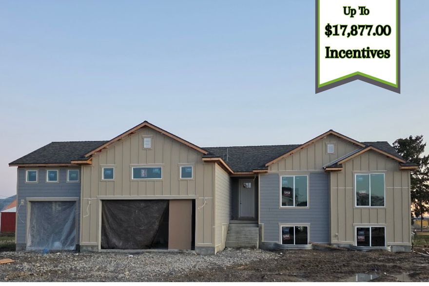 Welcome the SUNBROOK to the family!  Brand new, stunning floor plan  under construction in Elwood. This impressive 3,176 sq ft single-level home offers a perfect blend of style, space, and modern functionality. Featuring 3 bedrooms and 2 bathrooms, the open-concept floor plan is ideal for entertaining and everyday living alike. The heart of the home is a spacious great room with a cozy fireplace, flowing seamlessly into a chef-inspired kitchen with stained cabinets, a stainless steel gas range, and beautiful pendant lighting. Elegant wrought iron railings and luxury vinyl plank flooring add sophistication and durability throughout the main living areas.  The large master bedroom features a master bathroom with a spacious walk-in shower and a relaxing soaker tub-perfect for unwinding after a long day, flowing seamlessly to a generous walk-in closet. Car enthusiasts  will love the 3-car garage. The exterior features a Hardie board front, combining low maintenance with timeless curb appeal, while the unfinished basement provides incredible potential for future expansion. Every detail of this under-construction rambler is designed with quality and style in mind. Don't miss the chance to make this Elwood beauty your dream home and add your personal touches before it's complete!