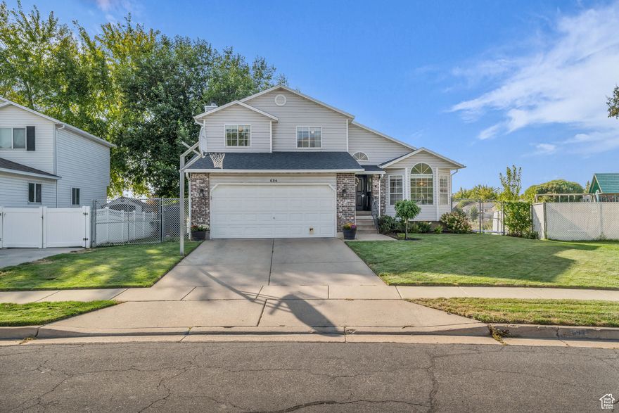**OPEN HOUSE 9/6 2:00-4:00** Welcome home!! This is the backyard you've been dreaming of! This 4 bed 3 bath home sits on a spacious lot with a lush green lawn, mature trees, and endless views of open space - meaning no backyard neighbors, ever!! Its rare to find a property in Layton with this much outdoor space and privacy, and its ready for you to make it your own personal retreat! Inside the home offers a comfortable layout with plenty of natural light and gathering space. This one won't last long schedule your showing today! Brand new water softener and AC unit added in 2024. New Trex deck in 2022. Square footage figures are provided as a courtesy estimate only and were obtained from country records. Buyer is advised to obtain an independent measurement.