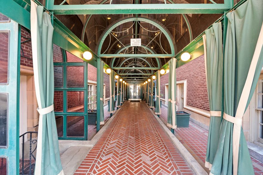 GRAND OPEN HOUSE, SAT, JAN 17TH, 11-1. In one of Utah's most coveted, dare we say worshipped, historic buildings sits an iconic space where you can live effortlessly above the hum of the city, with everything you could want just a short walk away. Step into the secured lobby that feels more like a movie set than an entryway, then take the elevator or the sweeping curved staircase and you're home. Inside, a gorgeously updated residence blends vintage charm with modern comfort. Every square inch is used brilliantly, from the dining nook to the lighted closet organizer, with not a single inch squandered. The HOA includes heated, secured storage, fiber internet, and all utilities (except electricity), along with coin laundry, a club room for gatherings and more. Parking is available for a monthly fee in the adjacent parking garage. Whether you're seeking full-time city living, a downtown getaway, or a second home close to the mountains, this is your front row seat to Salt Lake's urban renaissance.