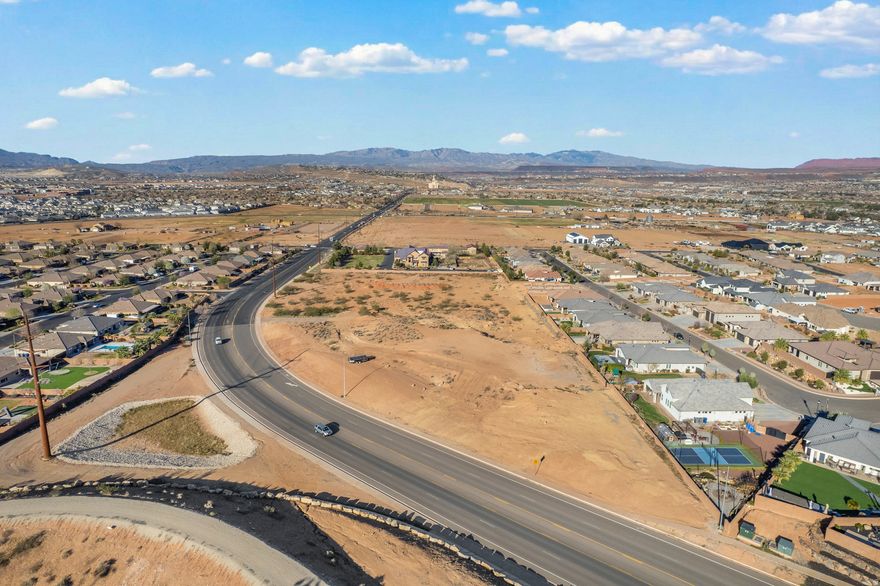 Rare 2.5 acre opportunity in Washington Fields offering flexibility for a private estate or small subdivision.  Build your dream home on 2.5 acres with space, privacy, and 360 degree views, or develop five already approved lots ranging from approximately one third to one half acre each. Zoning is in place for five 15,000 square foot lots. Two soils reports have been completed and are available. Preliminary subdivision and drainage plans for the five lot layout have also been completed, giving a builder or investor a significant head start.  Whether you envision a private custom estate or a five lot development, this property offers flexibility with key groundwork already in place.