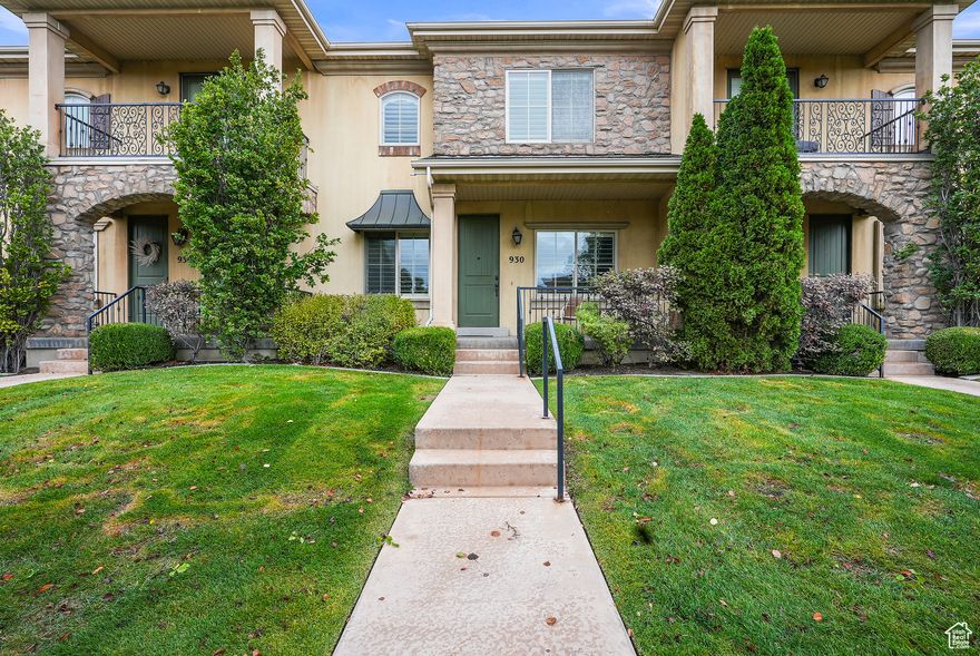SELLER IS OFFERING $5,000 toward CLOSING COSTS when you use our preferred lender.      Beautiful 4-BEDROOM Tuscan Villas Home with a DESIRABLE LAYOUT!    This home offers MORE SQUARE FOOTAGE and a layout designed for CONVENIENCE.     Unlike other units, you can walk straight from the garage to the kitchen with NO EXTRA STAIRS, perfect for carrying groceries or getting kids inside easily.     The home also features an OVERSIZED 2-Car Garage, and a SECOND FAMILY ROOM downstairs, ideal for a HOME THEATER or entertainment space.    You'll love the many UPGRADES, including a BRAND NEW ROOF, high-quality BUILT-IN SHADES for added privacy, tall ceilings, spacious bedrooms, NEWER Dishwasher, Sink Faucet, and Disposal (3 years), and more!!       Enjoy Resort-Style Living with HOA amenities such as On-site Staff, 3 Pools, Clubhouse and Gathering Area, Movie Theater, Gym, Cable and Internet, plus Professional Yard Maintenance and Snow Removal - so you never have to lift a finger!      The LOCATION is unbeatable - just minutes from grocery stores, shopping, and entertainment, and a short drive to Provo Canyon, Sundance Resort, UVU, and BYU.   Information and measurements are provided as a courtesy. Buyer is advised to verify all information.
