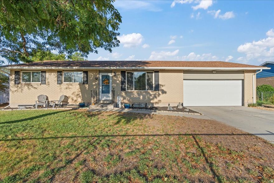 Hard to find Taylorsville rambler with main level living and a finished basement that adds extra space and flexibility. The main floor features three bedrooms, a full bathroom, family room, and kitchen with dining and bar seating.  The finished basement includes two additional bedrooms, a full bathroom, a large family room, and a second kitchen area with laundry hookups. The backyard features a new deck, fire pit & lighting, as well as, fully fenced and landscaped with Cherry, apple & pear trees. Convenient central location with easy freeway access and close to the new trail system, as well as, restaurants & shopping nearby.   Square footage figures are provided as a courtesy estimate only and were obtained from county records .  Buyer is advised to obtain an independent measurement and to verify all information.  *Agents: review remarks for specific days for showings*